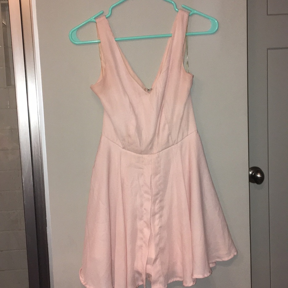 Flowy Pink Romper - XS